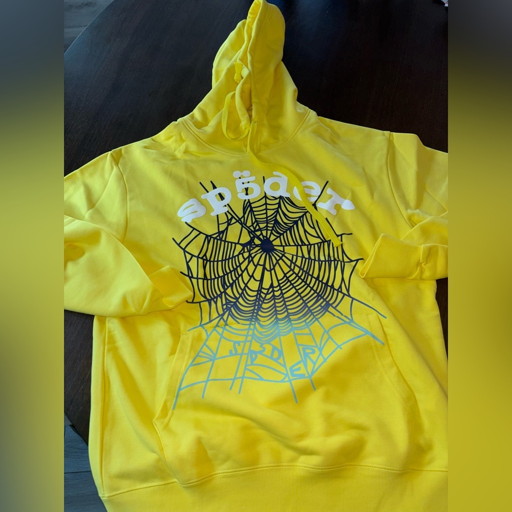 Spider Yellow Hoodie